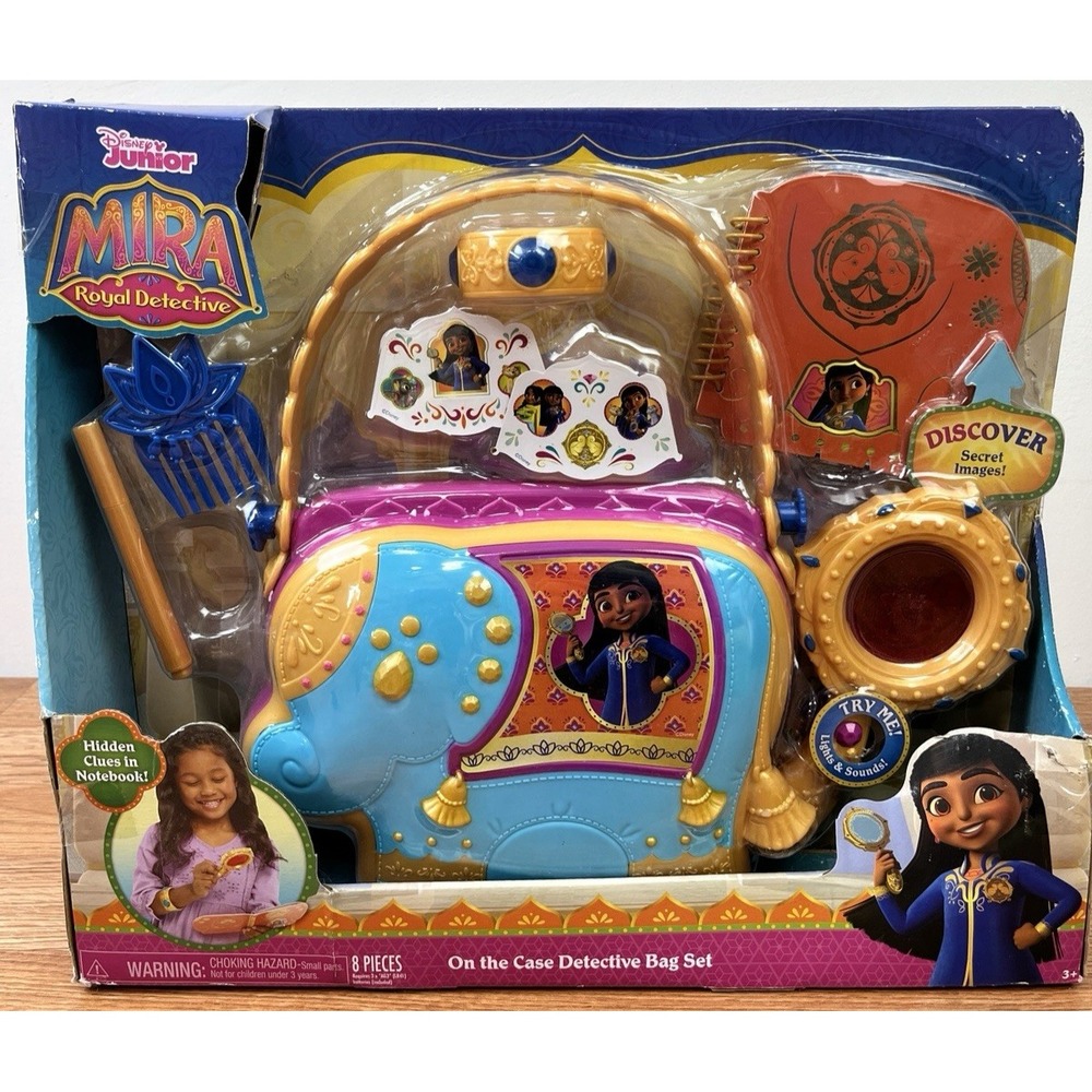Mira Royal Detective - On The Case Detective Bag Set Disney Junior Complete New